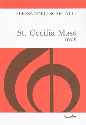 St. Cecilia Mass (1720): Vocal Score,Used