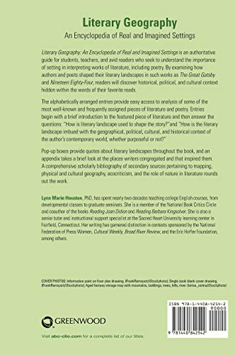 Literary Geography: An Encyclopedia of Real and Imagined Settings,Used