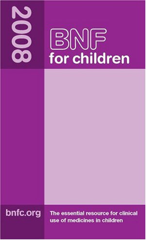 British National Formulary for Children 2008,Used