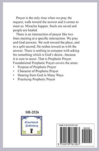 Manual of Personal Prophetic Prayer: Personal use of the gift of tongues, dreams and visions.,Used