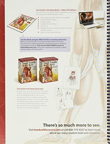 Books of Discovery Trail Guide to the Body Workbook - Essential Anatomy Resource for Health and Wellness