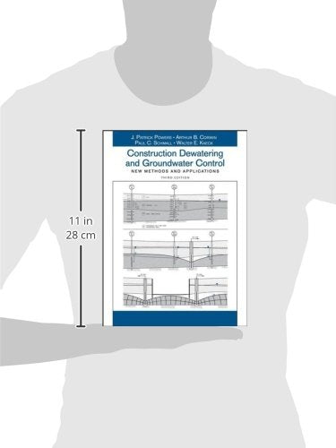 Construction Dewatering and Groundwater Control : New Methods and Applications, 3rd Edition,Used