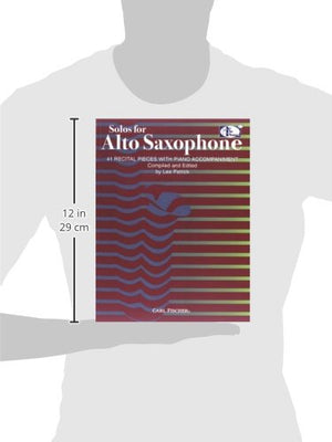 ATF145  Solos for Alto Saxophone  41 Recital Pieces with Piano Accompaniment,Used