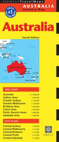 Australia Travel Map Fourth Edition (Australia Regional Maps),Used