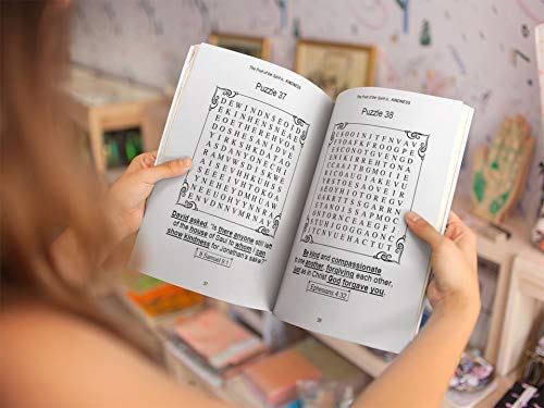 Bible Word Search  Large Print: Featuring Bible Word Find Puzzles based on the Fruits of the Spirit Scripture Verses (Bible Wor,Used