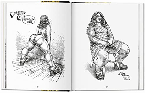R. Crumb Sketchbook Jan 1975Dec 1982,Used