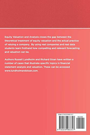 Equity Valuation And Analysis: 5Th Edition