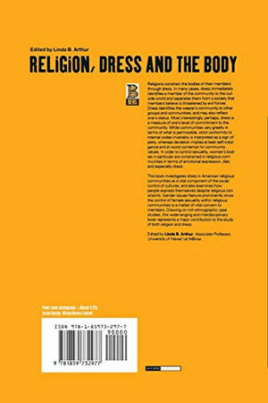 Religion, Dress And The Body (Dress, Body, Culture),Used