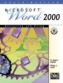 Mastering and Using Microsoft Word 2000 Intermediate Course (Napier & Judd Series),Used