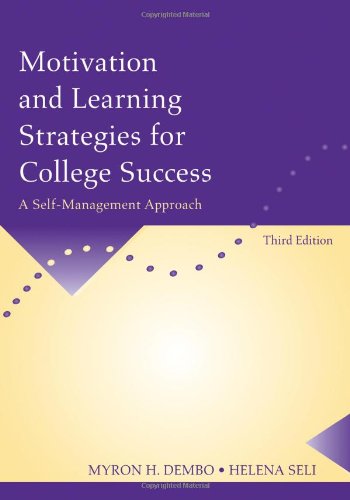 Motivation and Learning Strategies for College Success: A SelfManagement Approach,Used