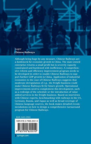 Chinese Railways (Contributions to Economics),Used