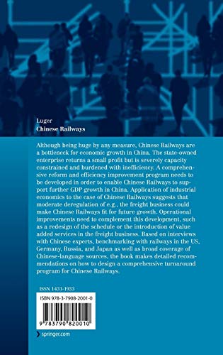 Chinese Railways (Contributions to Economics),Used
