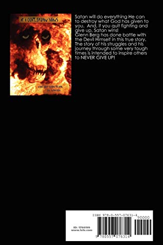 If I Quit...Satan Wins,Used