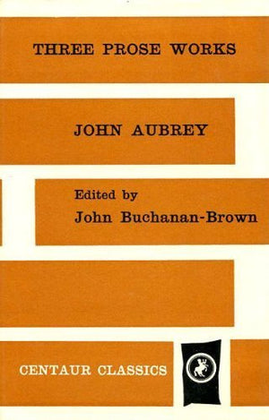 Three Prose Works (Centaur Classics),Used