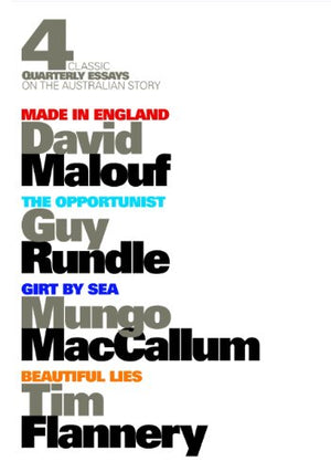 4 Classic Quarterly Essays on the Australian Story,Used