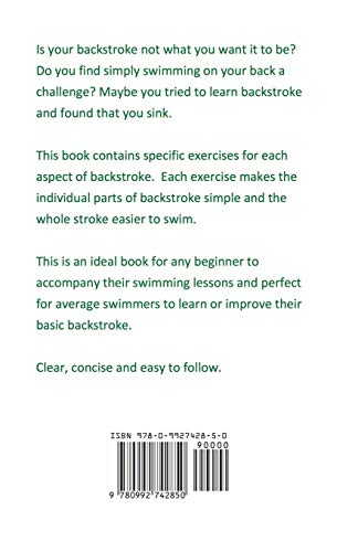 How To Swim Backstroke: A StepByStep Guide For Beginners Learning Backstroke Technique,Used