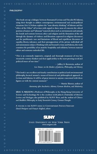 Levinas, Adorno, and the Ethics of the Material Other (Suny Series in Contemporary French Thought),Used