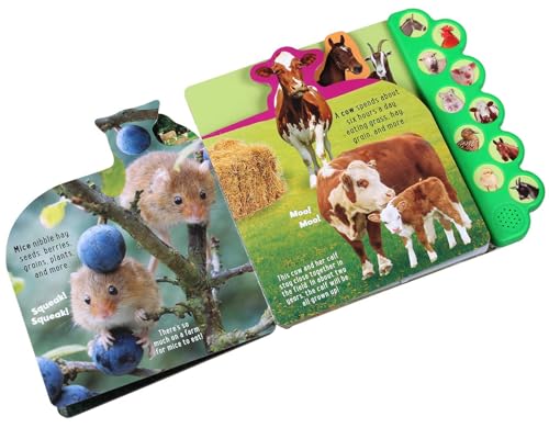 Discovery: Moo on the Farm! (10Button Sound Books),Used