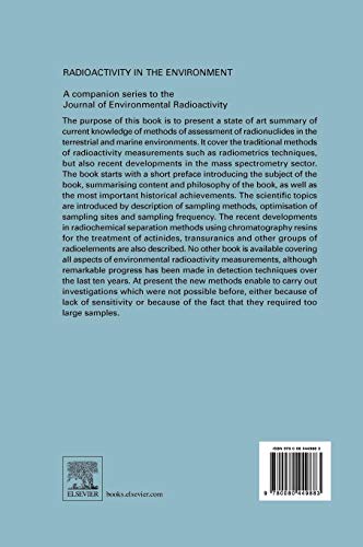Analysis of Environmental Radionuclides (Volume 11) (Radioactivity in the Environment, Volume 11),Used