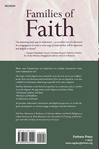 Families of Faith: An Introduction to World Religions for Christians,Used