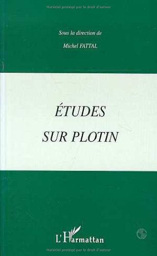 ETUDES SUR PLOTIN,Used
