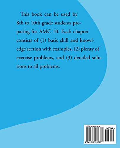 American Mathematics Competitions (AMC 10) Preparation (Volume 3),Used