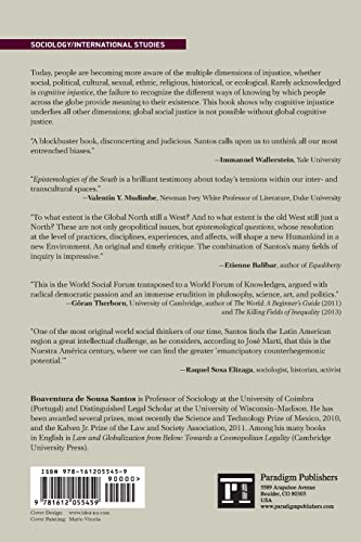 Epistemologies of the South: Justice Against Epistemicide