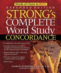Strong's Complete Word Study Concordance: KJV Edition (Word Study Series),Used