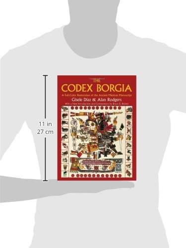 The Codex Borgia: A Fullcolor Restoration Of The Ancient Mexican Manuscript (Dover Fine Art, History Of Art)-used