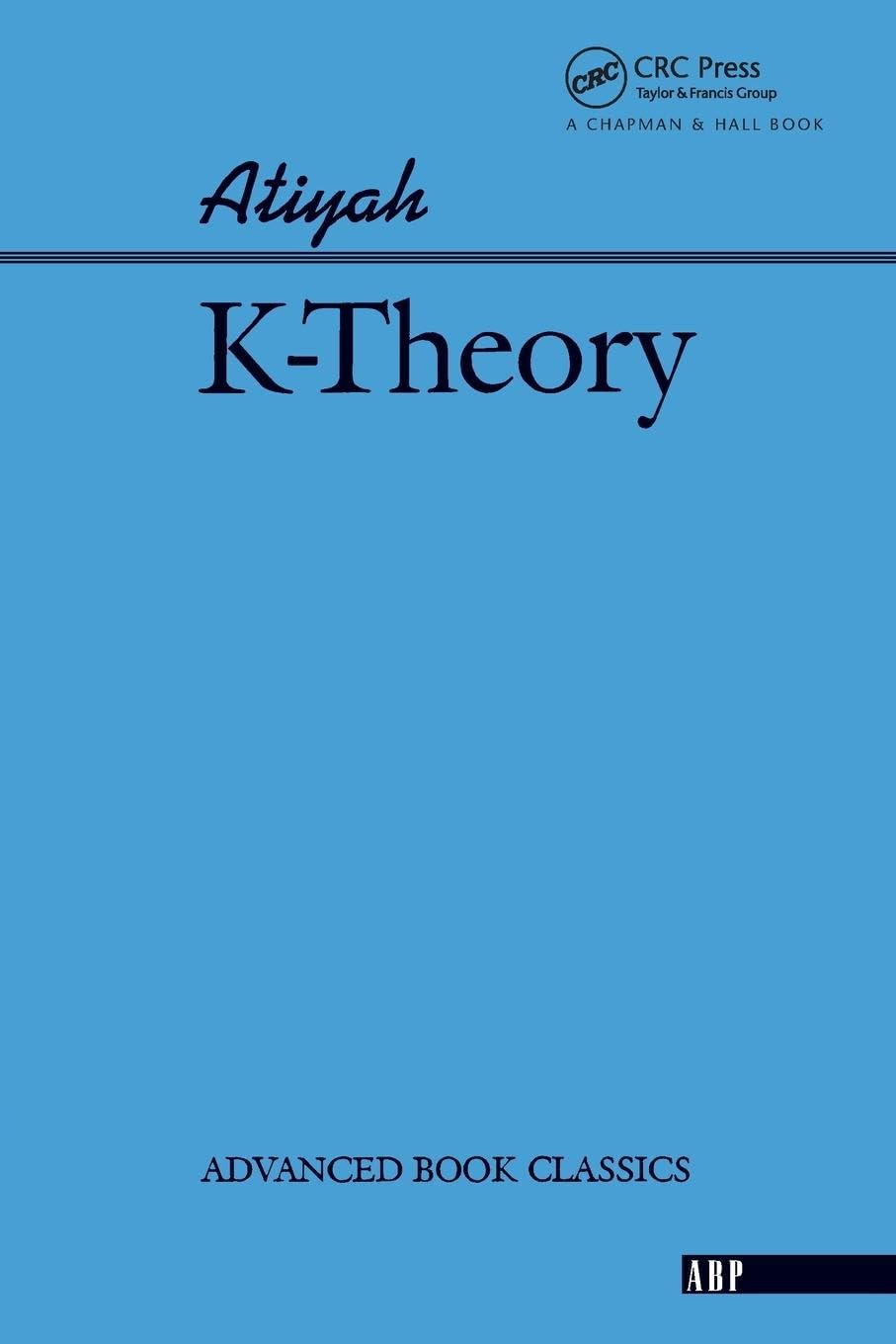 Ktheory (Advanced Books Classics),Used