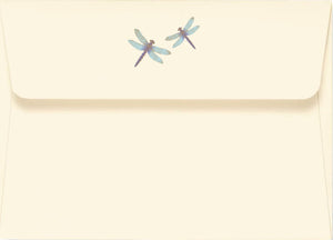 Blue Dragonfly Stationery Set (Boxed Stationery),Used