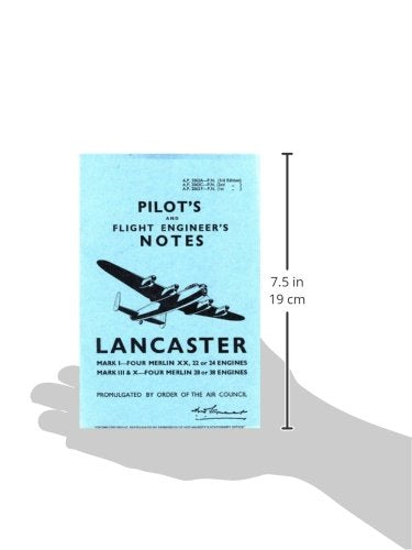 Lancaster I, III and X Pilot's and Flight Engineer's Notes,Used