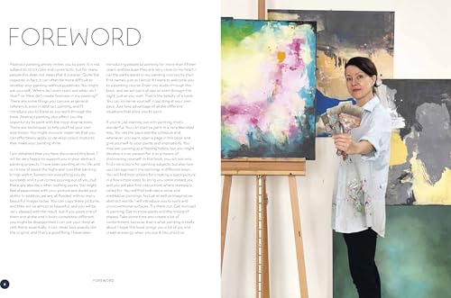 Abstract Painting: 20 projects and creative techniques in acrylic & mixed media,Used