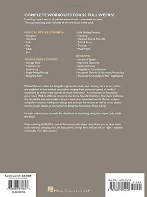 Banjo Aerobics  50Week Workout Program for Developing, Improving and Maintaining Banjo Technique  Exercise Book with Online Au,Used