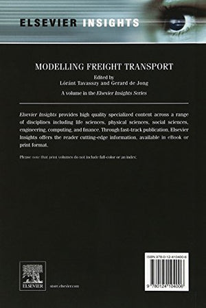 Modelling Freight Transport (Elsevier Insights),Used
