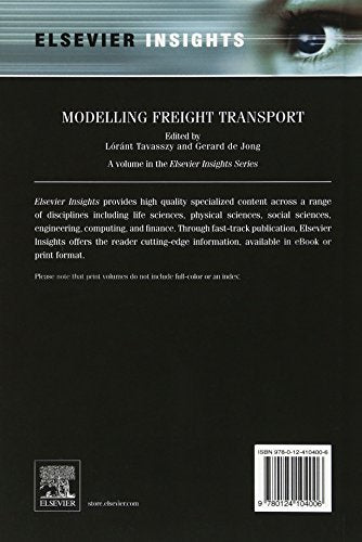 Modelling Freight Transport (Elsevier Insights),Used