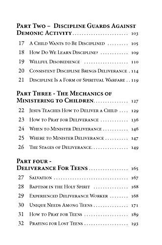 Deliverance for Children and Teens (Power for Deliverance Series, Vol. 3),Used