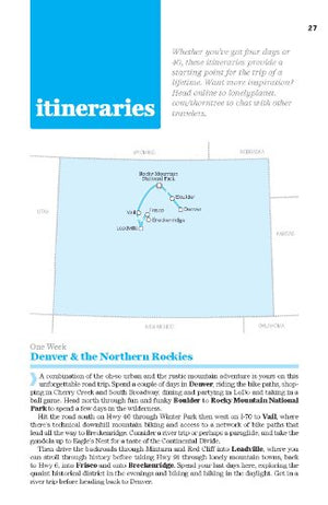 Colorado 1 (ingls) (Lonely Planet Regional Guide),Used