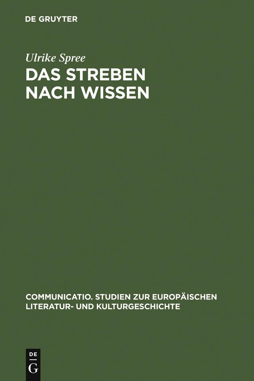 Das Streben nach Wissen: Eine vergleichende Gattungsgeschichte der populren Enzyklopdie in Deutschland und Grobritannien im 19. ,Used