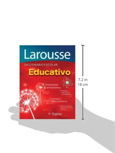 Diccionario Escolar Educativo: Larousse Educational School Dictionary (Spanish Edition),Used