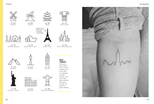 Tiny Tattoos: 1,000 Small Inspirational Artworks,Used