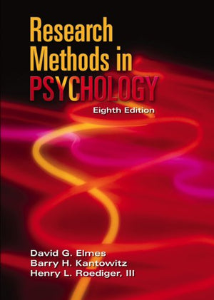Research Methods in Psychology (Available Titles CengageNOW),Used