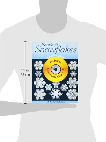 Bentley'S Snowflakes Cdrom And Book (Dover Electronic Clip Art)