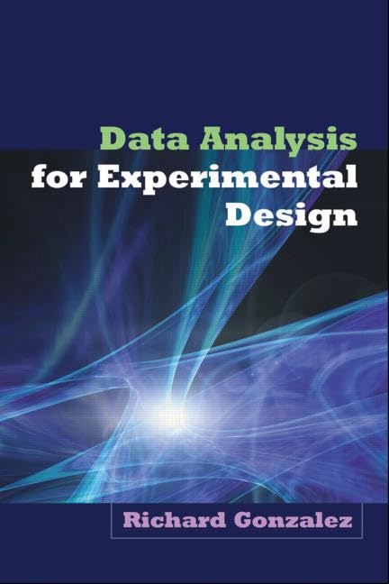 Data Analysis for Experimental Design,New
