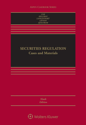 Securities Regulation: Cases And Materials (Aspen Casebook)