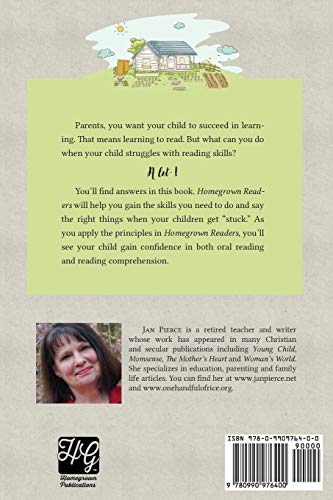 Homegrown Readers: Simple Ways To Help Your Child Learn To Read,Used