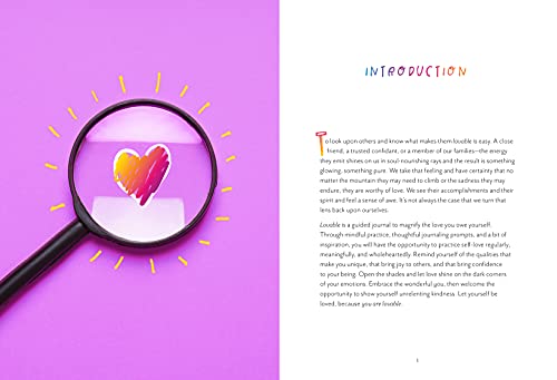 Lovable: A Journal for Practicing SelfLove and Embracing the Irresistible Person You Are,Used