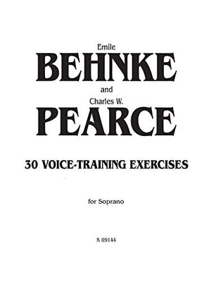 Thirty VoiceTraining Exercises: Soprano (Kalmus Edition),Used
