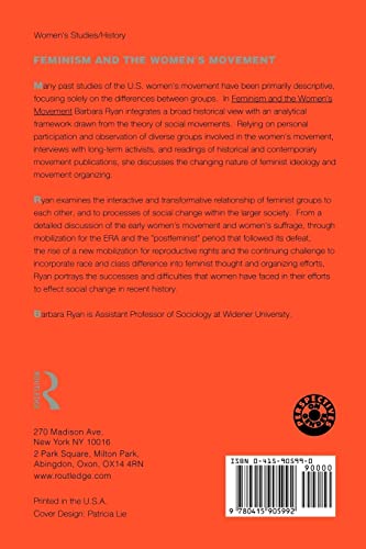 Feminism and the Women's Movement: Dynamics of Change in Social Movement Ideology and Activism (Perspectives on Gender),Used