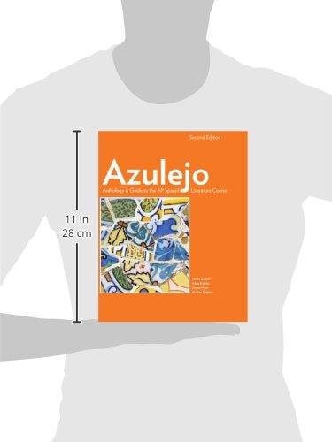Azulejo Anthology & Guide to the AP Spanish Literature Course, 2nd Edition by Wayside Publishing - Essential Resource for AP Students